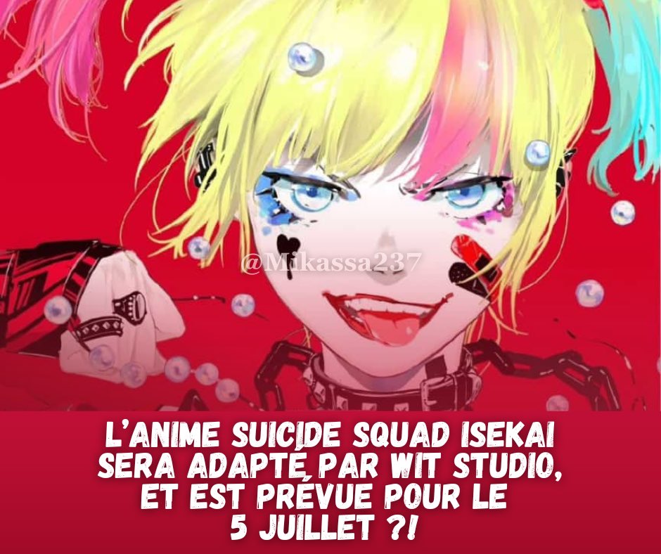 mikiskys's tweet photo. Vous êtes prêts ? 🤹🏾🤹🏻‍♀️ #suicidesquadisekai https://t.co/m5LHOQ1hWb