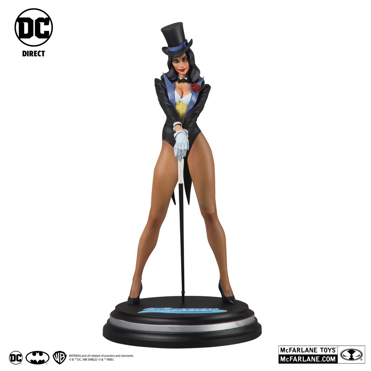 I🪄🎩 I recently that I hadn't shared my upcoming #Zatanna @DCOfficial @mcfarlanetoys Cover Girls statue or any of the behind-the-scenes art that went into the design of this statue. Pre-order here - https://t.co/AtqQZbNSOY 