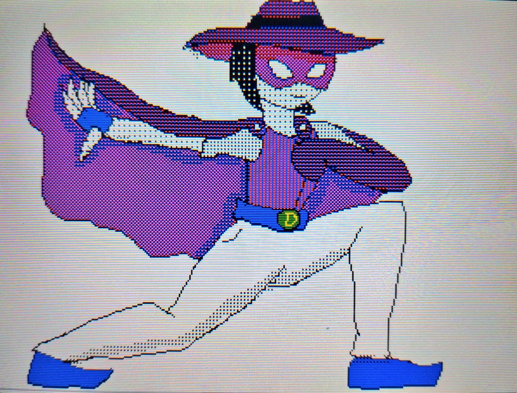 monsters_reboot's tweet photo. #モンスターズ・リブート

2024年モンスターズ新キャラ披露興行
五日目：ダークナイトマン

山田さんが以前より元ネタである
『ダックにおまかせ ダークウィング・ダック』
を推してた理由は、この時の為でもある。 https://t.co/C2W5xvF2vq