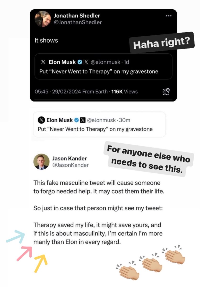 Eclecticakemix's tweet photo. Trigger warning ⚠️
#emotionalhealth #mentalhealth #depression #anxiety #bpd #adhd #hiddenillness #help #autism #trauma #healing #jonathanshedler #elonmusk #jasonkander #equality https://t.co/VisQOprudH