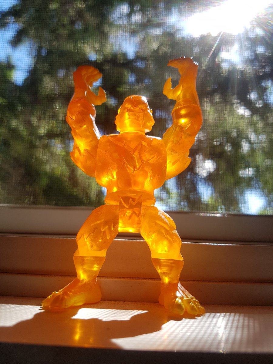 TheLocalBard's tweet photo. Flame Face by @mightymaniax and @RocomToys  I've not been able to support them after their first kickstarter, but they still make some awesome toys! This one is a favorite of mine! https://t.co/yvaThqROjx