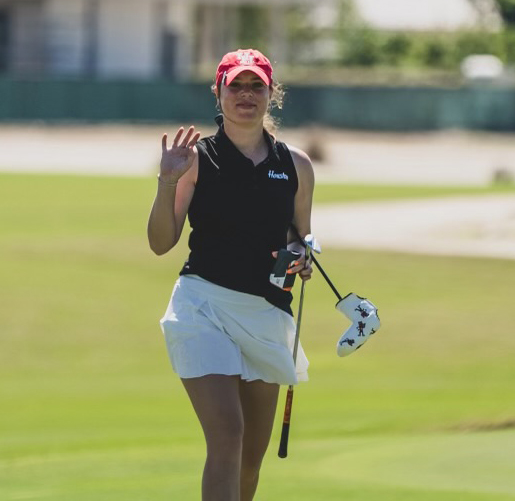 👋 time for another record! 

<a href="/ellengbyates/">ellen</a> tied our lowest ever tournament score in her first event as a freshman last Fall!

Rounds of 69-67-66 gave her a 54-hole total of 14-under par at Sam Golden Invitational (… and a big 🏆)

#GoCoogs