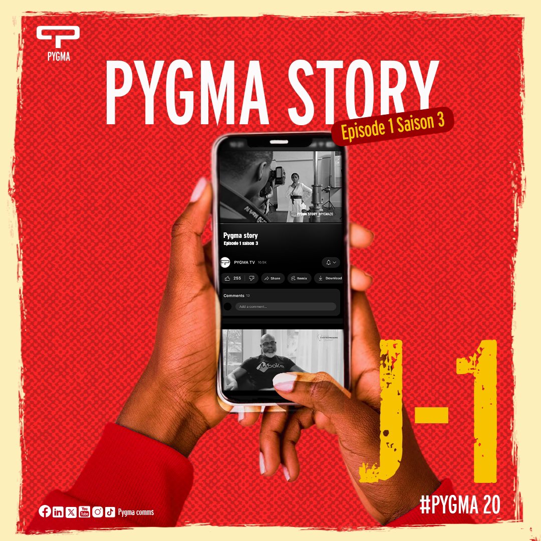 pygmacomms's tweet photo. Les femmes ont pris le contrôle de l'agence ?
Découvrez demain en PREMIERE, le premier épisode de la saison 3 de Pygma story...
Soyez prêts !!!!
#pygma #pygmacomms #pygma20 #pygma20ans #agencedecommunication #communication #femmes https://t.co/cQlz8oauwG