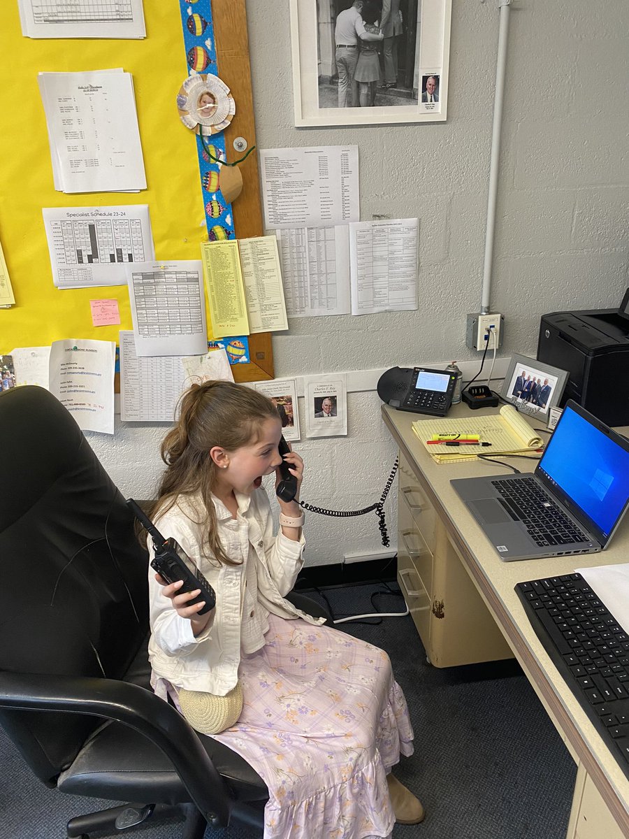 Skylar Fennessey is Principal of the Day! Don’t mess with her!