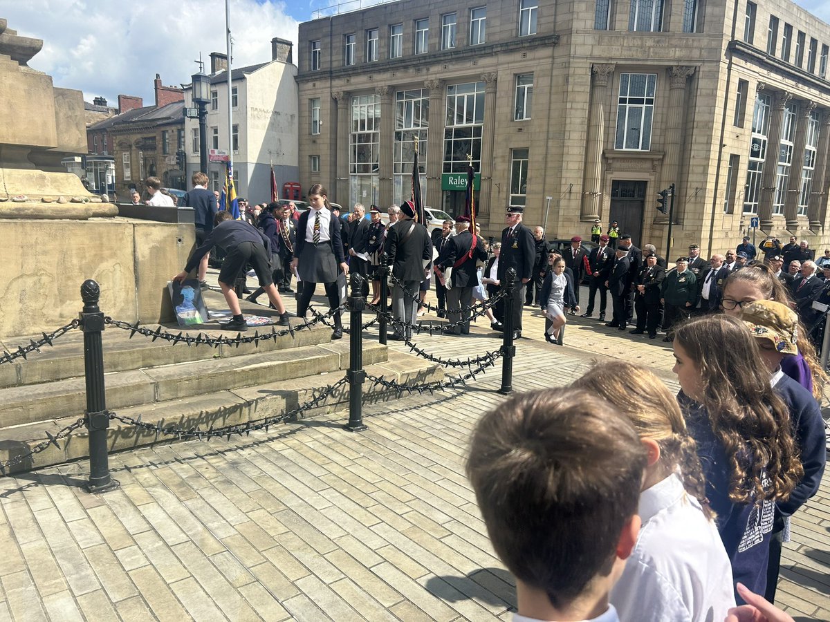 stmarysbarnsley's tweet photo. Today we mark 80 years since the D-Day landings. We remember those who served our country and sacrificed their lives for our future. https://t.co/yR5Eu7NwCd