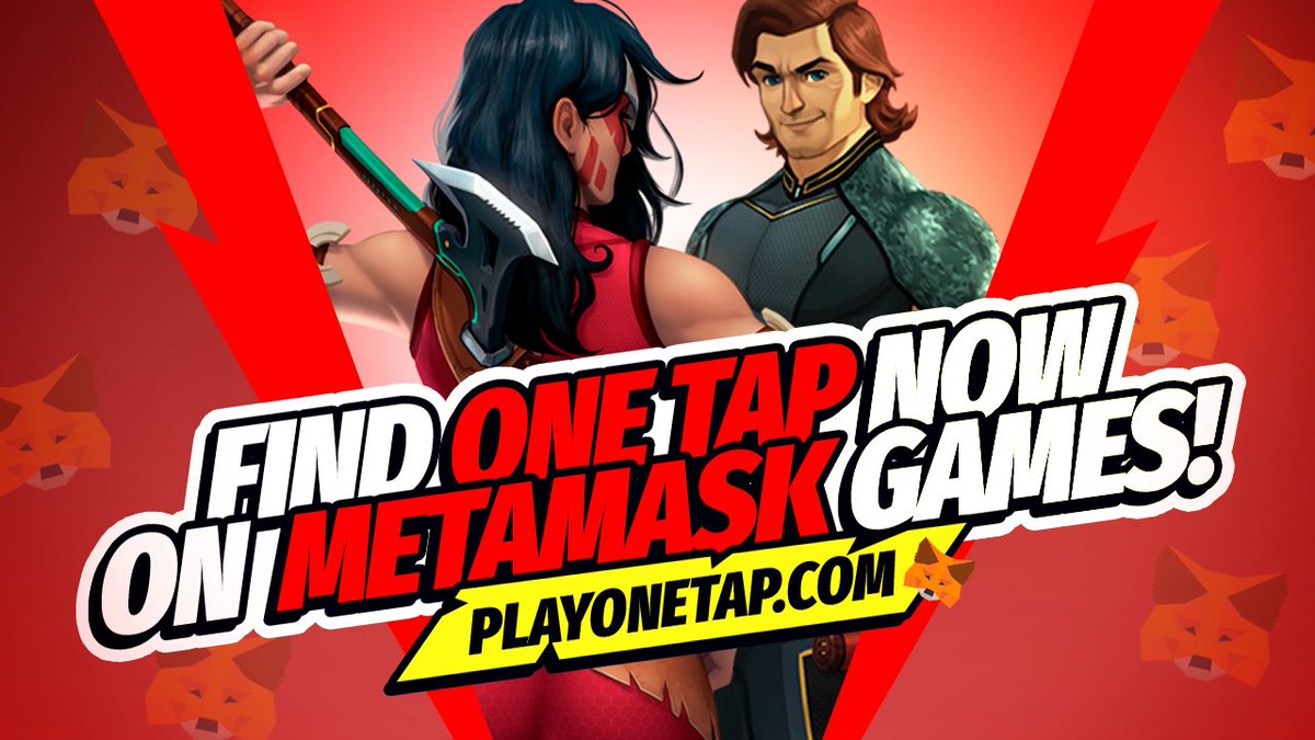 We are thrilled to announce that One Tap is now on <a href="/MetaMask/">MetaMask 🦊</a> games 🤝

portfolio.metamask.io/games