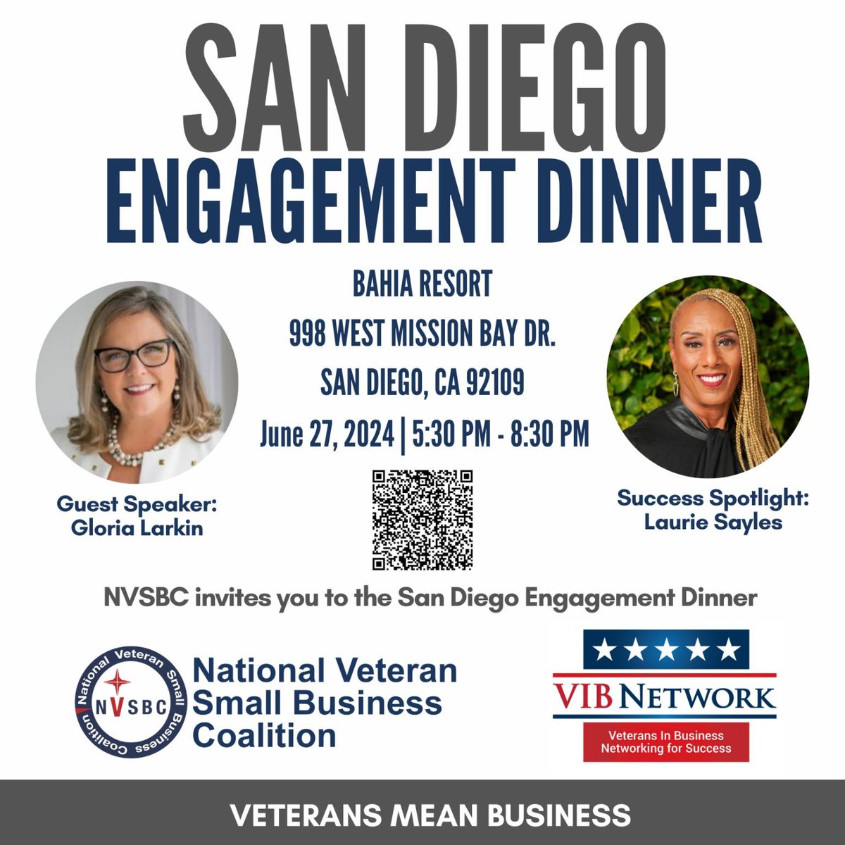 TargetGov's tweet photo. Join TargetGov in June at the San Diego NVSBC Engagement Dinner next month.
𝗛𝗲𝗿𝗲 𝗮𝗿𝗲 𝘁𝗵𝗲 𝗱𝗲𝘁𝗮𝗶𝗹𝘀:
27 June 2024
Bahia Resort Hotel, San Diego, CA 92109
5:30 PM to 8:30 PM ET

Register today at the link below: https://t.co/11yZp6nnpG https://t.co/7KcPSzXU7l