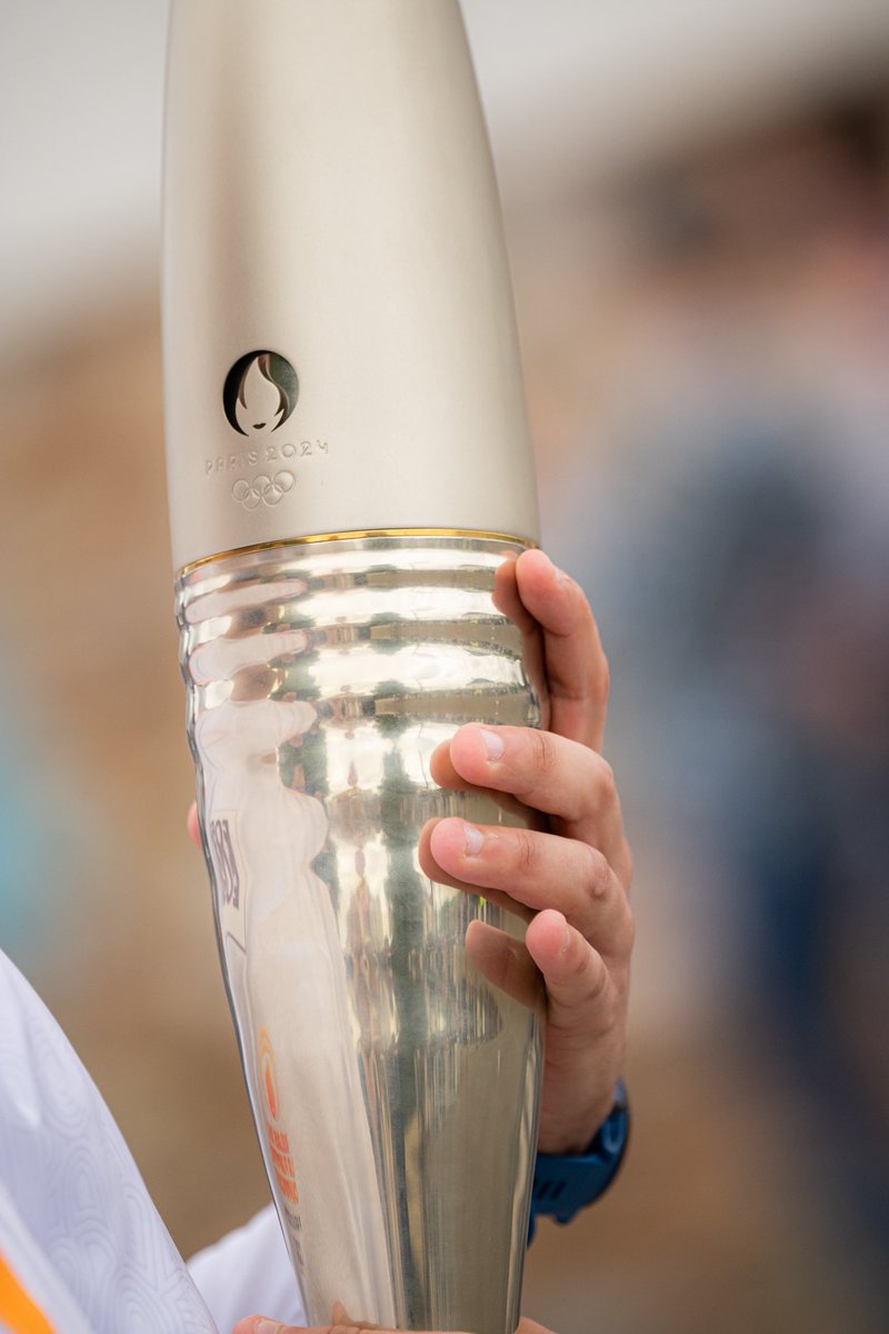 pacofoot's tweet image. Hier, autour de la flamme en Loire Atlantique 🔥 #paris2024 #relaisdelaflamme @Paris2024