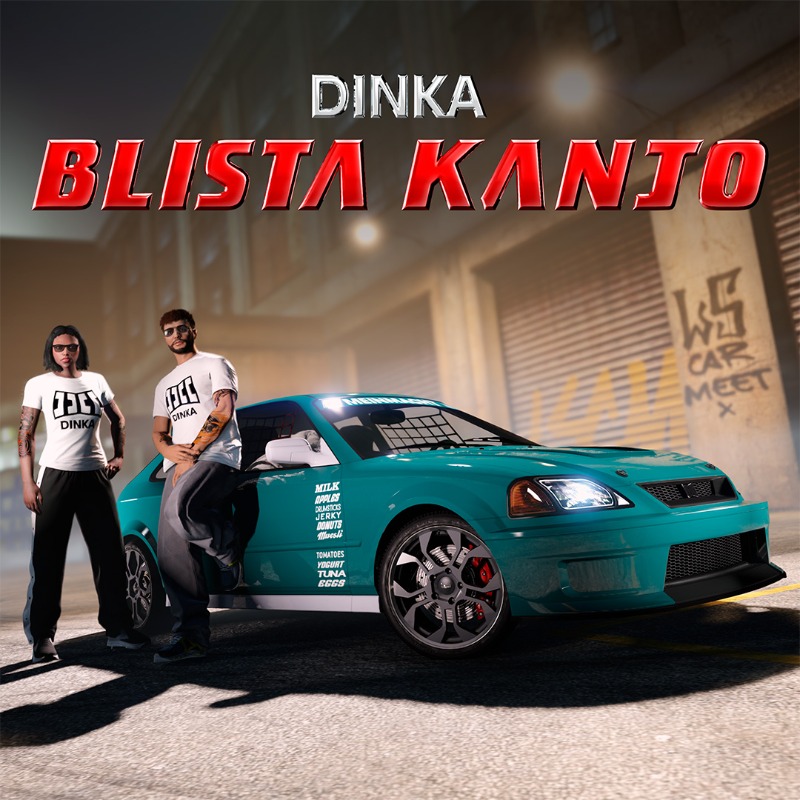 RockstarGames's tweet photo. Get 2X GTA$ on Auto Shop Client Jobs this week.

Plus, set the city’s street racing scene ablaze with LS Car Meet Series bonuses, complete The Podium Robbery to claim the Dinka Blista Kanjo, and get a free in-game Dinka Tee with the purchase of select sports cars.