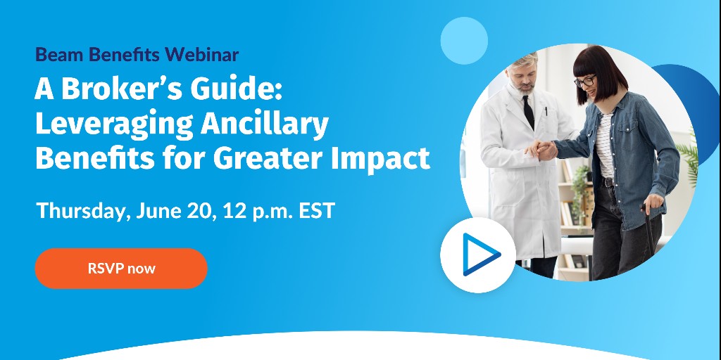 Are your clients making the most of their benefit options? Join us Thursday, June 20 for a deep dive into ancillary benefits and which plans are valued most by employees.

Can’t attend live? Still register and we'll share the recording.

Register here ➡️ bit.ly/3KpUJP3
