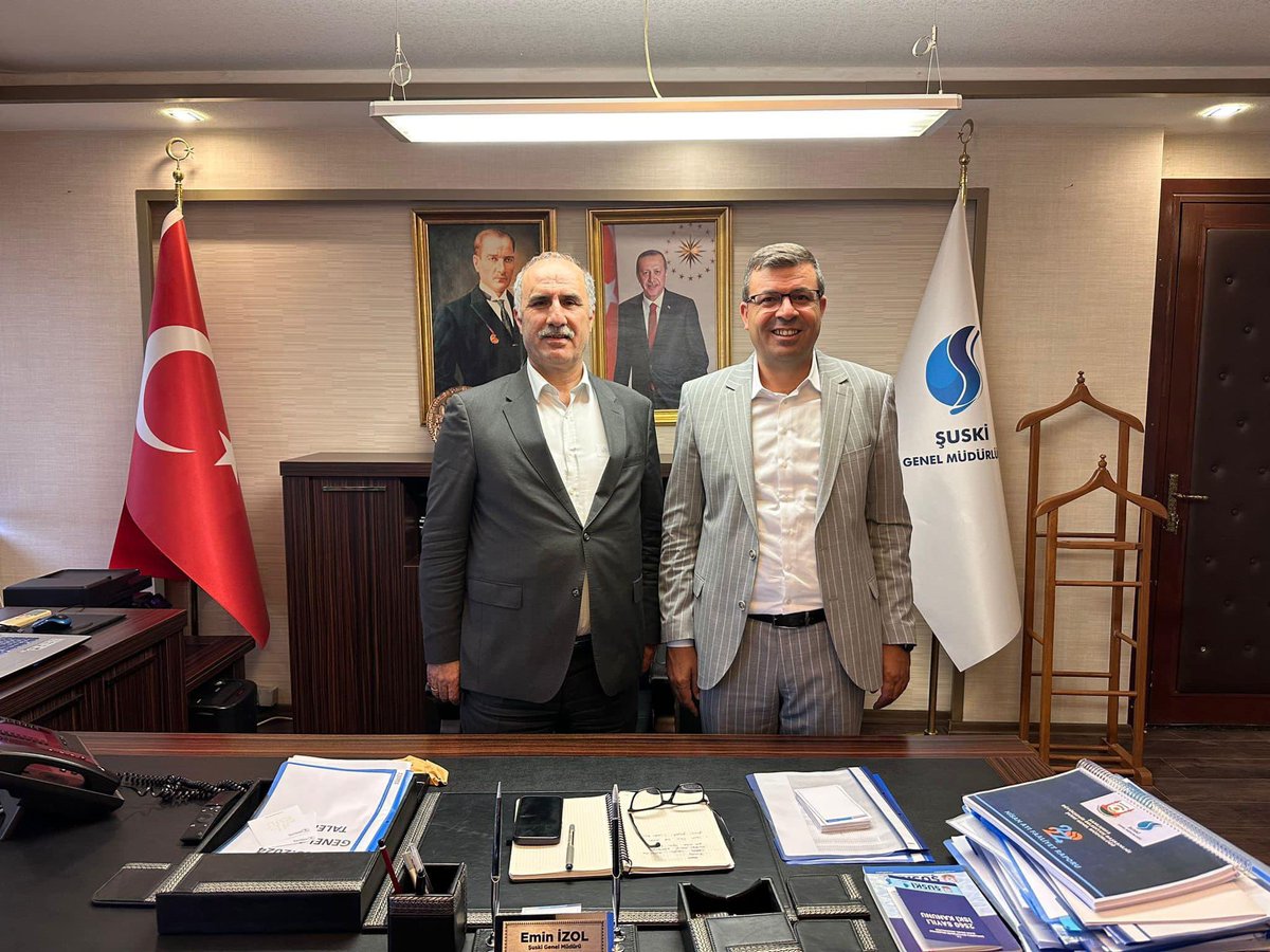 Büyükşehir Belediye Başkanımız Sn.Mehmet Kasım GÜLPINAR tarafından uygun görülen ve Genel Müdürümüz Sn. <a href="/IzolEmin/">Emin İzol</a> tarafından tevdi edilen ŞUSKİ İnsan Kaynakları ve Eğitim Dairesi Başkanlığı görevime başlamış bulunmaktayım. 

Şehrimize hayırlı olmasını temenni ediyorum.