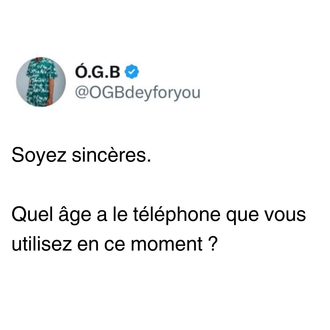 PulseCoteIvoire's tweet photo. Depuis combien de temps utilisez-vous votre téléphone actuel ?
#PulseTweets https://t.co/ckaS2kc7rz
