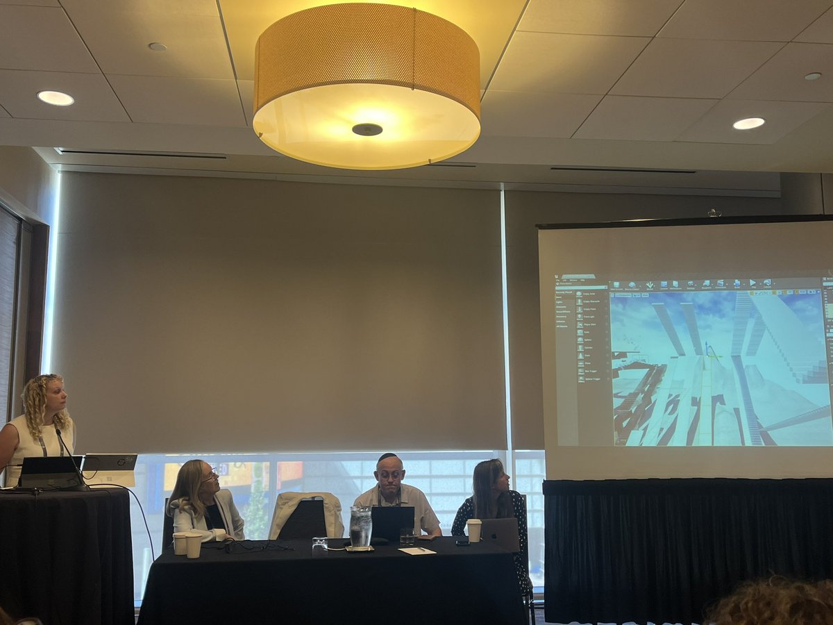 Elisabeth Paar (@elisabeth_paar) on Twitter photo Fascinating panel at #LSA2024 on Virtual Reality and Conflict Resolution with <a href="/TaniaSourdin/">Tania Sourdin</a> <a href="/C_Hyde_V/">Cari Hyde-Vaamonde</a> <a href="/mandelh/">Hanan Mandel</a> Karin Perlman and Emily Schneider Fascinating panel at #LSA2024 on Virtual Reality and Conflict Resolution with <a href="/TaniaSourdin/">Tania Sourdin</a> <a href="/C_Hyde_V/">Cari Hyde-Vaamonde</a> <a href="/mandelh/">Hanan Mandel</a> Karin Perlman and Emily Schneider