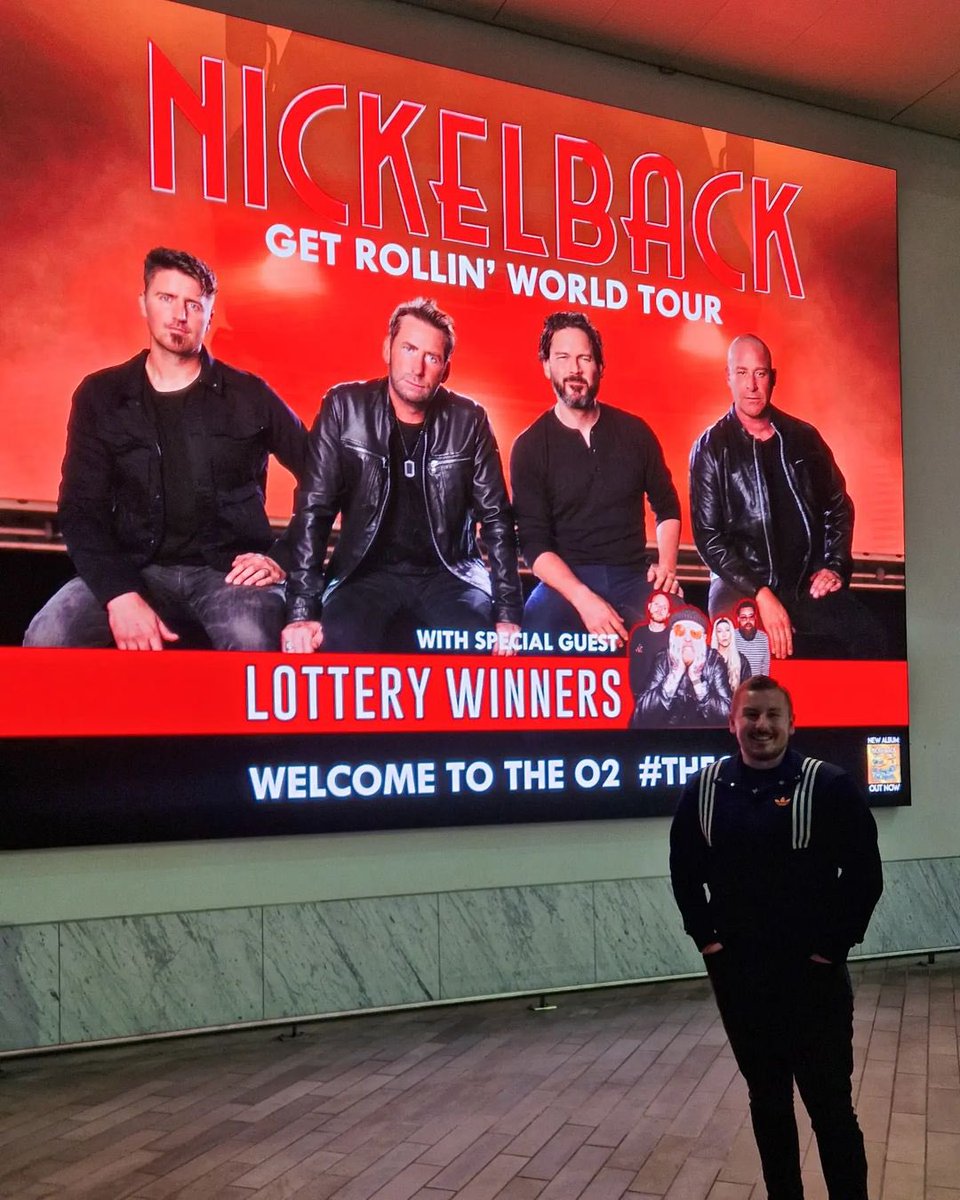 Nickelback's tweet image. 