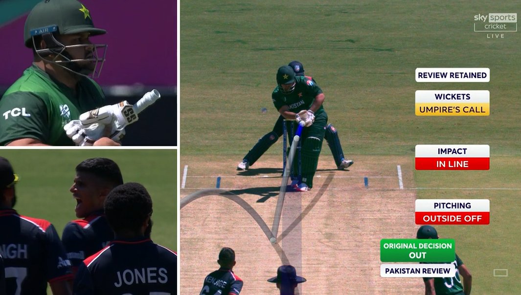 sai_whispers's tweet photo. USA stuns Pakistan with back-to-back wickets!
3-fer for Nosthush Kenjige!
#T20IWorldCup2024 #USAvsPAK #CricketinUS https://t.co/MGHtLXEpUs