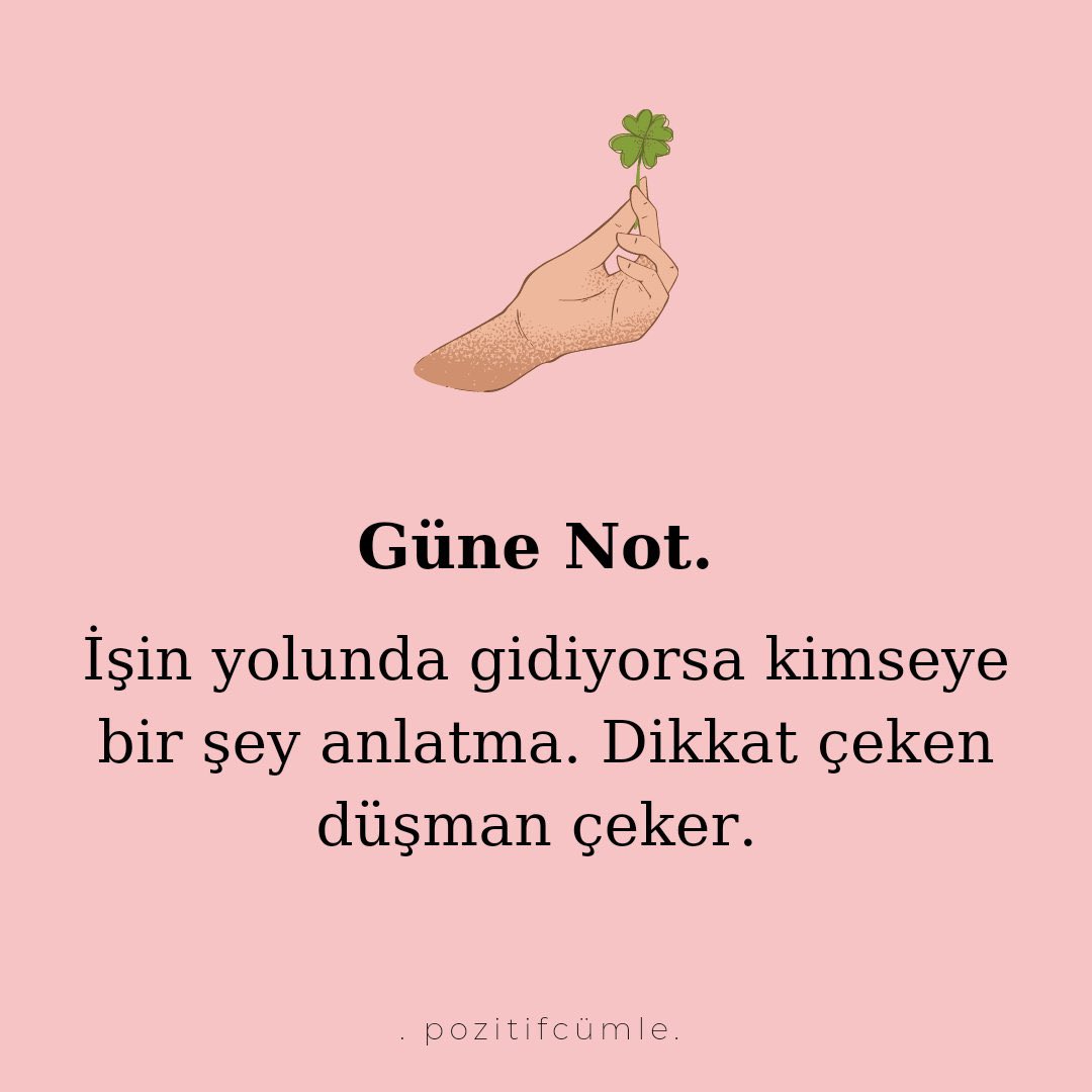 POZİTİF CÜMLELER (@pozitifcumle) on Twitter photo 
