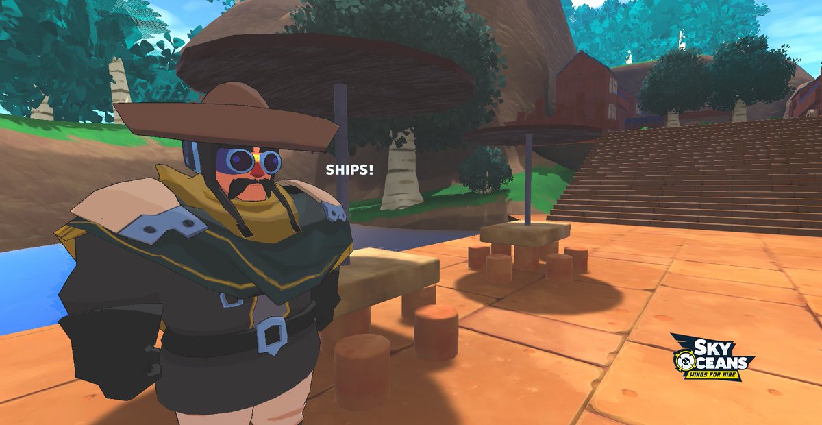 Are you as excited as Poncho to see what's new with <a href="/SkyOceansGame/">Sky Oceans: Wings for Hire</a> ?
Let your voice be heard, pirates!! 🛩️🏴‍☠️🏝️

#indiegames #showcase #rpg #pirates #SkyOceans