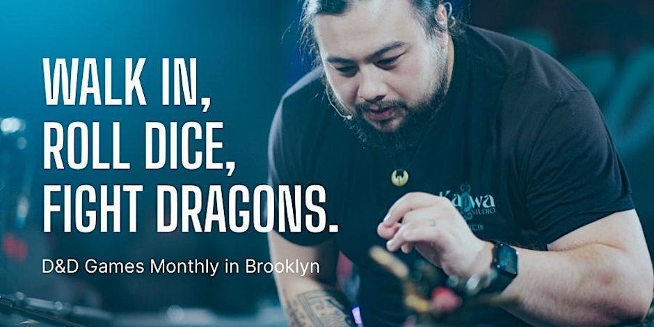 BrookLAN_NY's tweet photo. Wanna try a ttrpg? Join @TheLANPartyLive at their Tabletop Tavern, where awesome DMs have games prepared for you to sit and play - no prep required! Link to RSVP: 👇 https://t.co/5TwHkSKhnJ