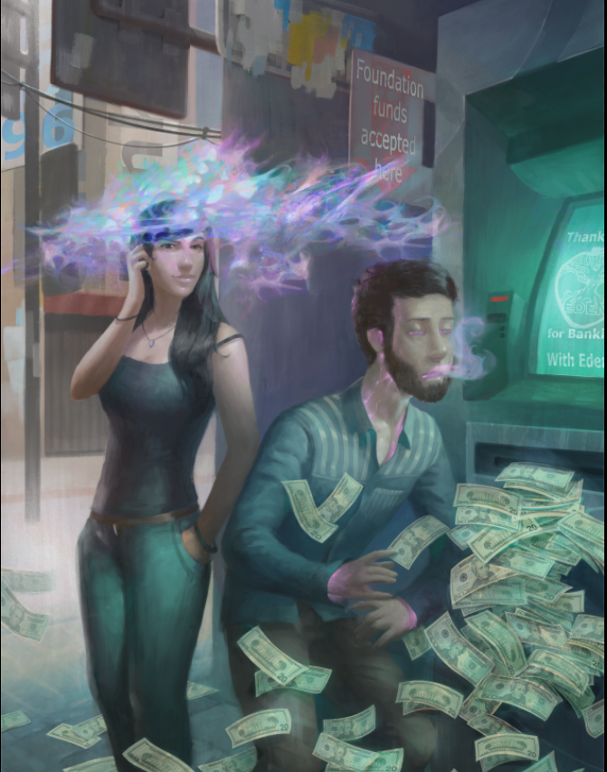 StockandBull's tweet photo. Co-creator, DevX just wrote up a short story to go along with a piece we commissioned for Project: Powerpunk.
https://t.co/qHJevtV7G6 https://t.co/SutxoHULpi