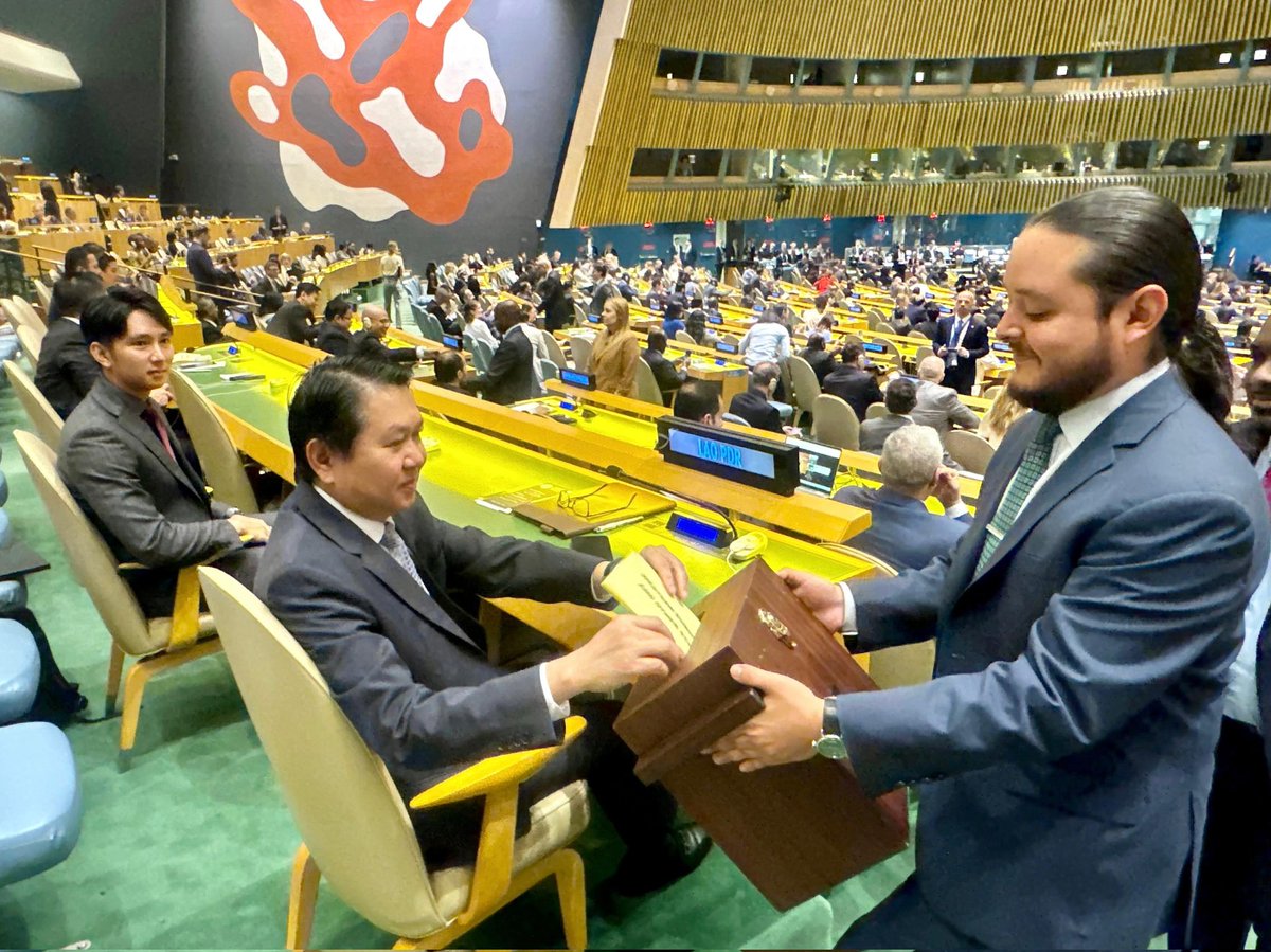 Congratulations to all newly elected non-permanent members 🇩🇰🇬🇷🇵🇰🇵🇦🇸🇴 of the United Nations Security Council for the term 2025-2026.

🇱🇦 is looking forward to working with all members to promote international peace and security.