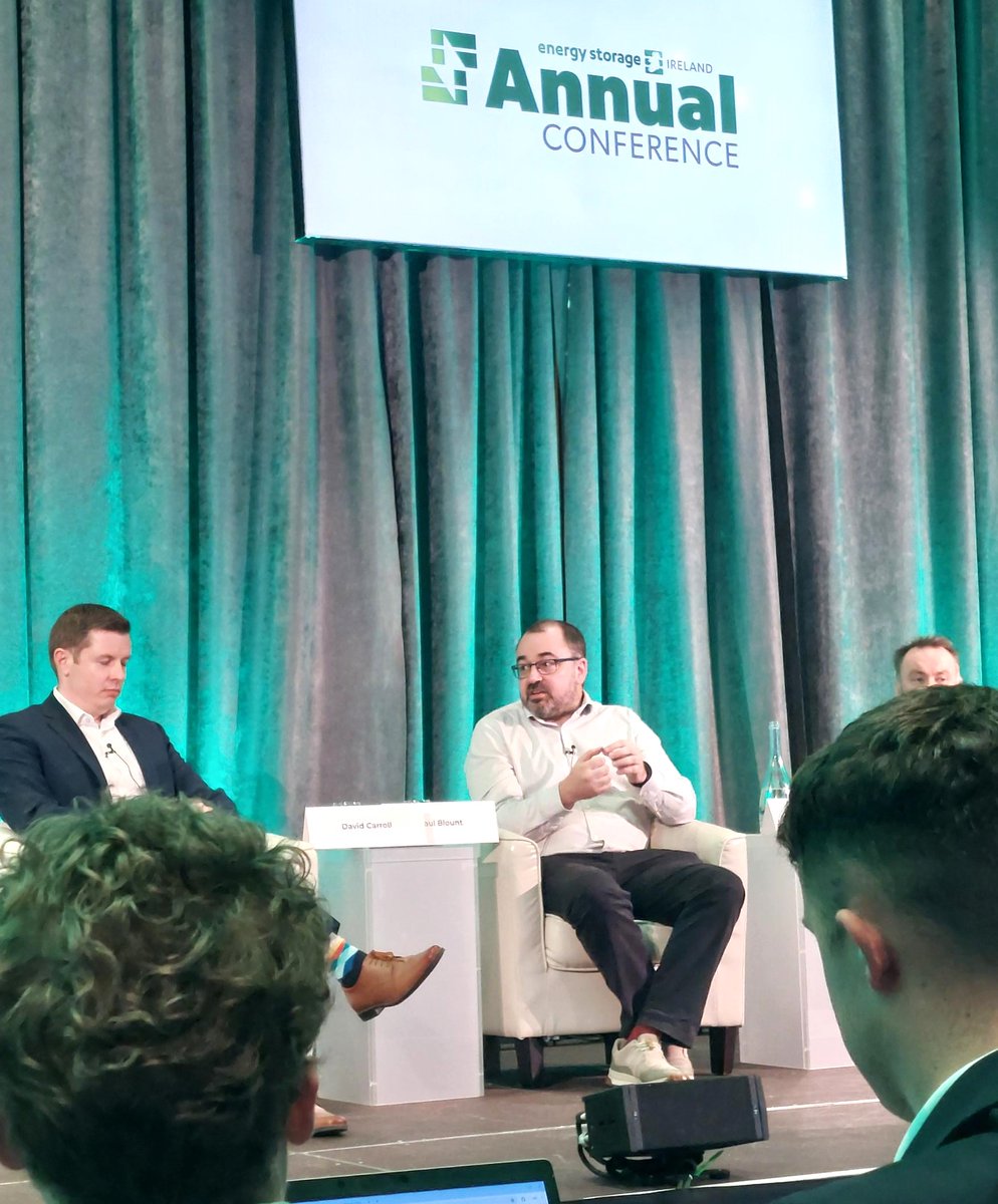 FuturEnergy Ireland's <a href="/PaulBlount18/">Paul Blount</a> took part in a panel debate at the <a href="/EnergystorageIE/">Energy Storage Ireland</a> conference, which focused on emerging tech and the market mechanisms required for delivery. He shared news of our collab with <a href="/FormEnergyInc/">Form Energy</a> and its pioneering iron-air battery storage tech.