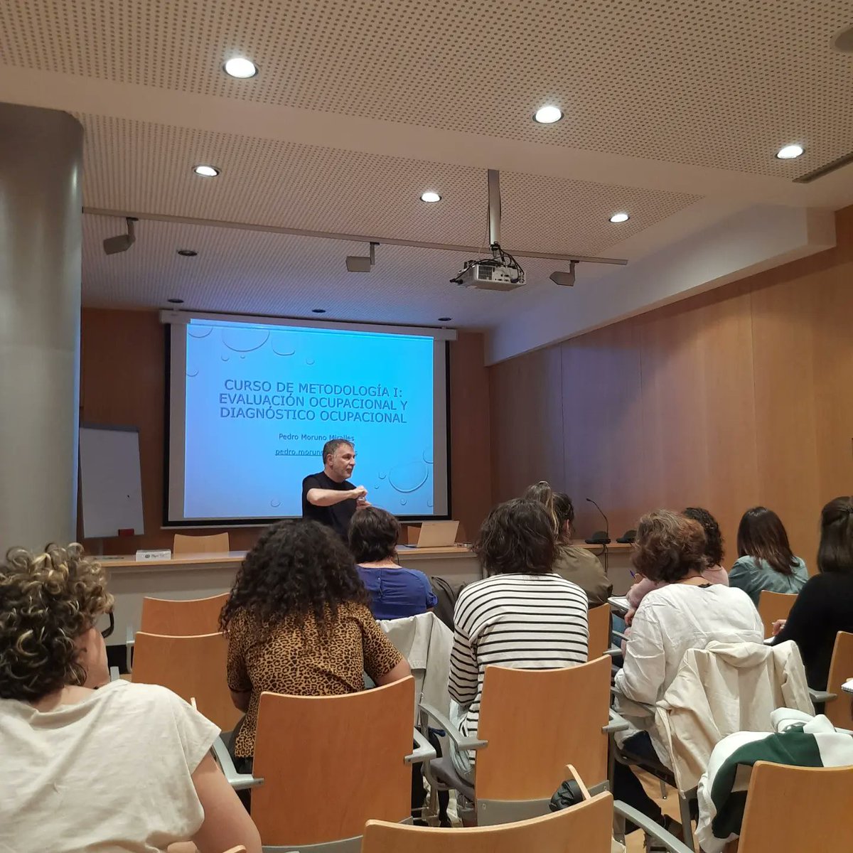 TORioja's tweet photo. El sábado terminamos de realizar la formación de "Evaluación ocupacional y diagnóstico ocupacional" realizada por Pedro Moruno.
¡Muchas gracias a todos los que acudisteis! 

#larioja 
#terapiaocupacional 
#to https://t.co/5Se3PI5Syi