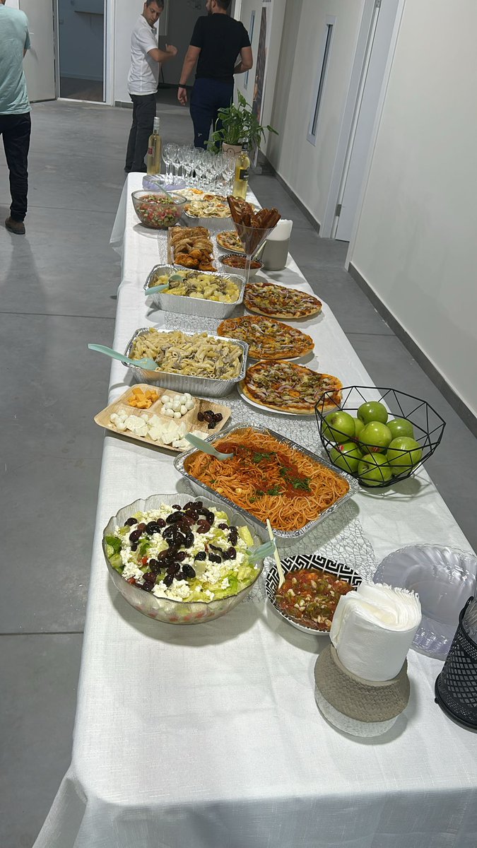 bionichive's tweet image. 🌾Celebrating Shavuot with the BionicHIVE team! We enjoyed a special lunch with delicious dairy dishes and traditional treats. Great time to relax, share stories, and enjoy each other&apos;s company. Wishing everyone a happy and meaningful Shavuot! 
#Shavuot #BionicHIVE #Innovation