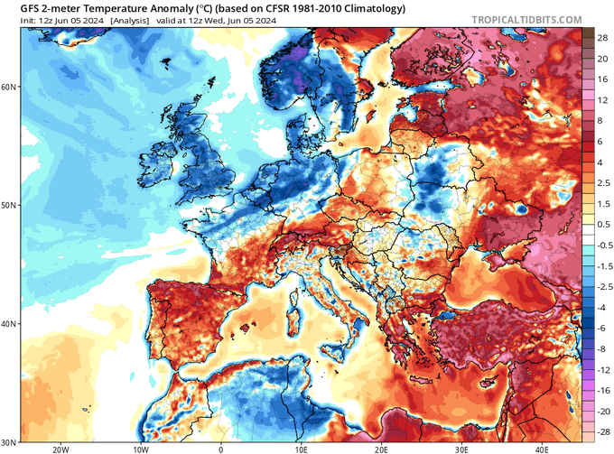 extremetemps's tweet photo. Just in: 45 DEGREES IN CYPRUS 
National Cypriot record for June with 45.0C at Athenieu, extraordinary heat in TURKEY with 46.2c in the Antalya Province and in GREECE with temperatures up to 35C in the middle of the night.
The area is living something historic and it'll get worse https://t.co/c73LL4Tav4