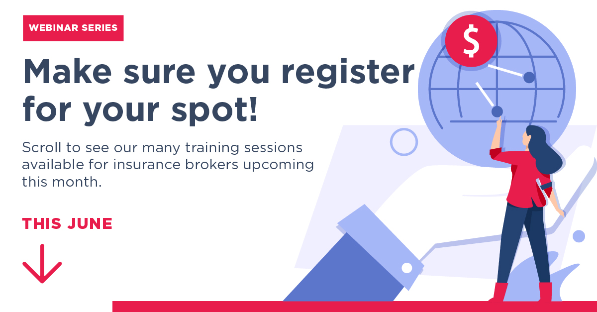 PFSInsurance's tweet photo. Join #PFSInsurance this June for an incredible lineup of webinars! 🌟#WebinarSeries #FMOTraining #InsuranceAgent
Register now and secure your spot: https://t.co/E7kLS1iAwk https://t.co/MPNklUyXNV