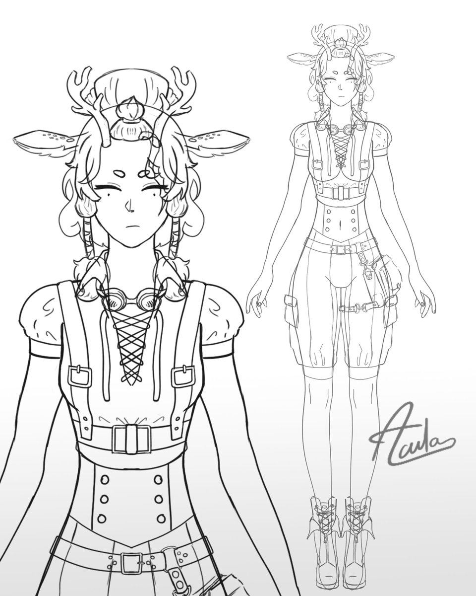 acula_rex's tweet photo. Random character...What should I do with her๐ฆ๐ง #artistsontwitter #artistsonx #artmoots #art #oc #originalcharacter #vtuber #aculaoc https://t.co/dCkfQr1i3t