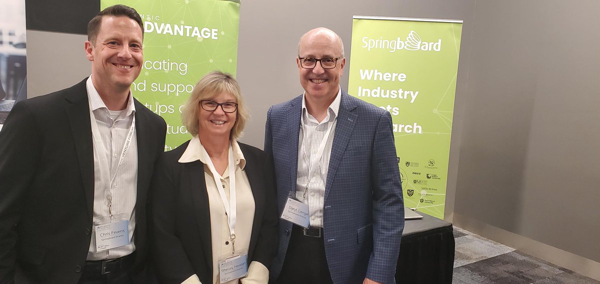 SBAtlantic's tweet image. Down the home-stretch at #AVF2024.  If you want to talk commercialization, research, how to engage with #AtlanticUniversitiesAndColleges, there are lots of #TeamSpringboard folks still around! #AtlanticInnovation #WeKnowCommercialization