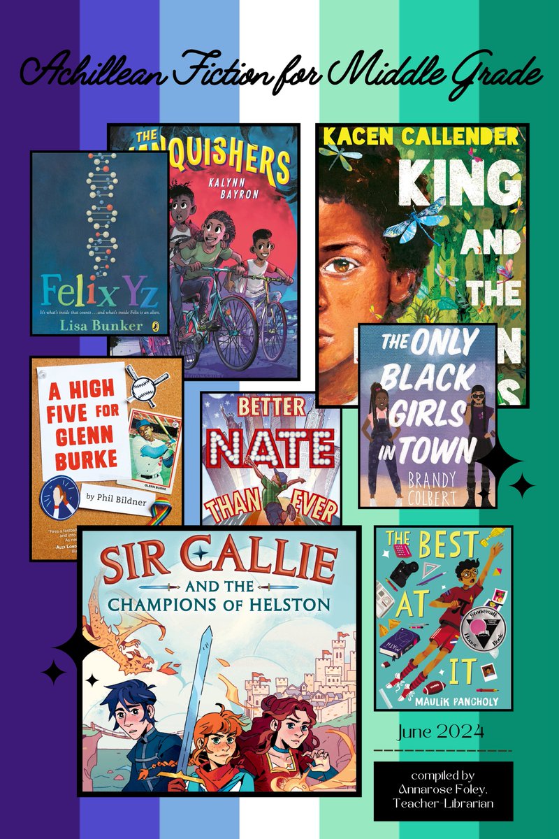 Annarose Foley (@boyntonlibrary) on Twitter photo Ms. Foley Recommends... Achillean Fiction for Middle Grade! #bookstagram #librarylife #bookrecs #weneeddiversebooks #readwithpride #lgbtqia #achilleanbooks ๐ณ๏ธโ๐ <a href="/KalynnBayron/">Kalynn bayron</a> <a href="/PhilBildner/">๐ณ๏ธโ๐Phil Bildner๐ณ๏ธโ๐</a> <a href="/brandycolbert/">Brandy Colbert</a> <a href="/TimFederle/">Tim Federle</a> <a href="/MaulikPancholy/">Maulik Pancholy</a> @EsmeSymesSmith Ms. Foley Recommends... Achillean Fiction for Middle Grade! #bookstagram #librarylife #bookrecs #weneeddiversebooks #readwithpride #lgbtqia #achilleanbooks ๐ณ๏ธโ๐ <a href="/KalynnBayron/">Kalynn bayron</a> <a href="/PhilBildner/">๐ณ๏ธโ๐Phil Bildner๐ณ๏ธโ๐</a> <a href="/brandycolbert/">Brandy Colbert</a> <a href="/TimFederle/">Tim Federle</a> <a href="/MaulikPancholy/">Maulik Pancholy</a> @EsmeSymesSmith