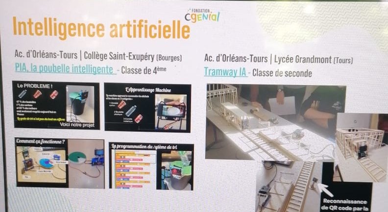 Technologie_ot's tweet image. Les élèves de l&apos;@ac_orleanstours sont à l&apos;honneur au palmarès du concours #YesWeCode 2024 de la @Fond_CGenial 🎉
Bravo pour le travail et l&apos;investissement de tous !
#programmation #microbit #félicitations