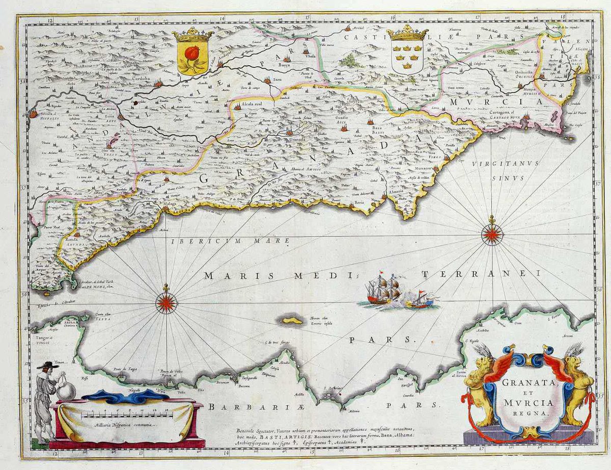 carmenscastillo's tweet photo. 🌟 …Almería tuvo una gran importancia durante el final de la Edad Media e inicios de la Edad Moderna. Perteneció al Emirato Nazarí y, tras la conquista castellana, pasó a formar parte del Reino de Granada. Un territorio fronterizo poco estudiado,  
¿Qué mejor sitio para empezar? https://t.co/zWB80wTx65