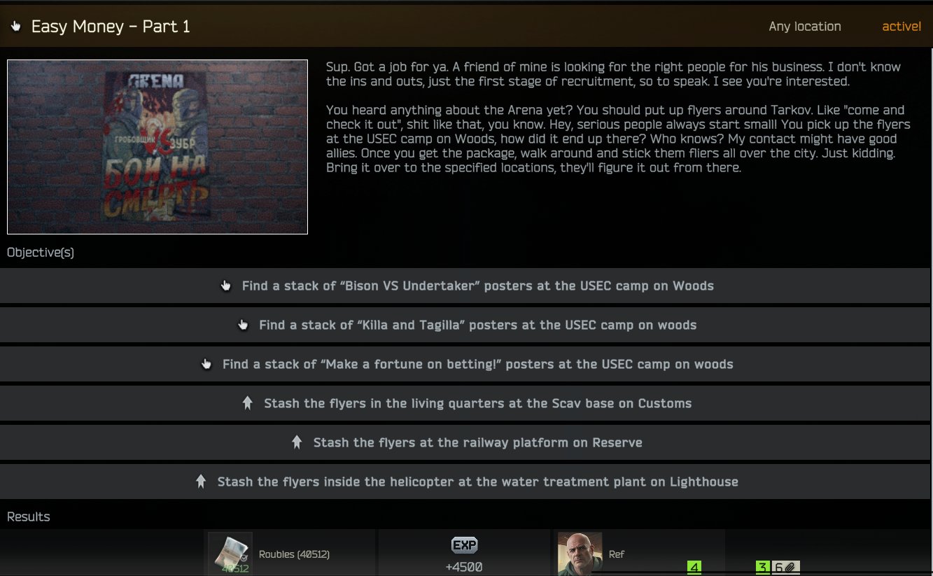 LogicalSolutions on X: “#EscapeFromTarkov ** Arena / Tarkov Link 