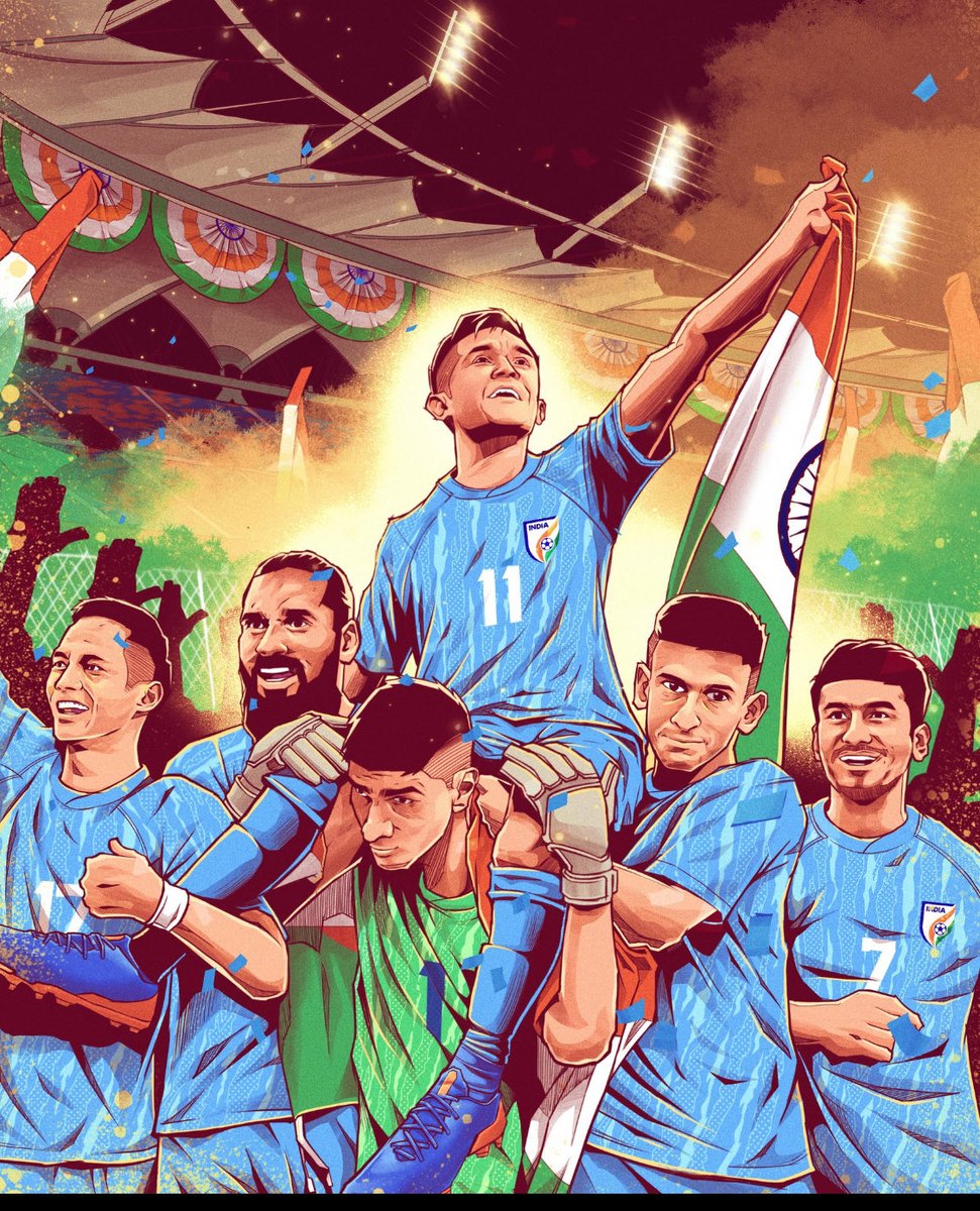 Ank_parsai's tweet image. … @chetrisunil11 you will remain a #LegendForever

#INDKUW #ThankYouSC11 #FIFAWorldCup 🏆 #BlueTigers 🐯 #IndianFootball ⚽️