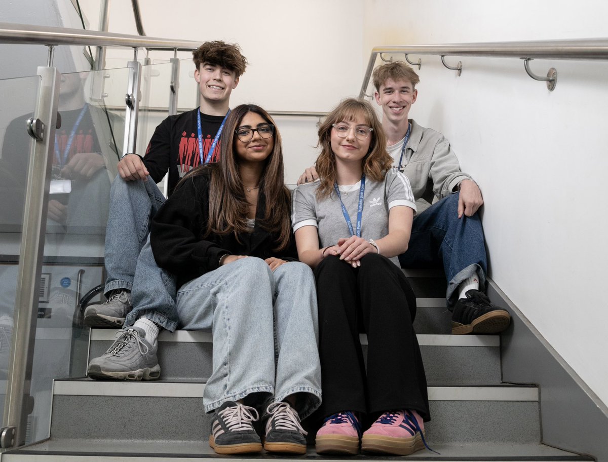 Congratulations to our newly elected Student Presidents, Ruby and Keya and Vice-Presidents, Efan and Charlie! 👏🏻 

<a href="/RushcliffeS/">RushcliffeSixthform</a> #ShineBrightly