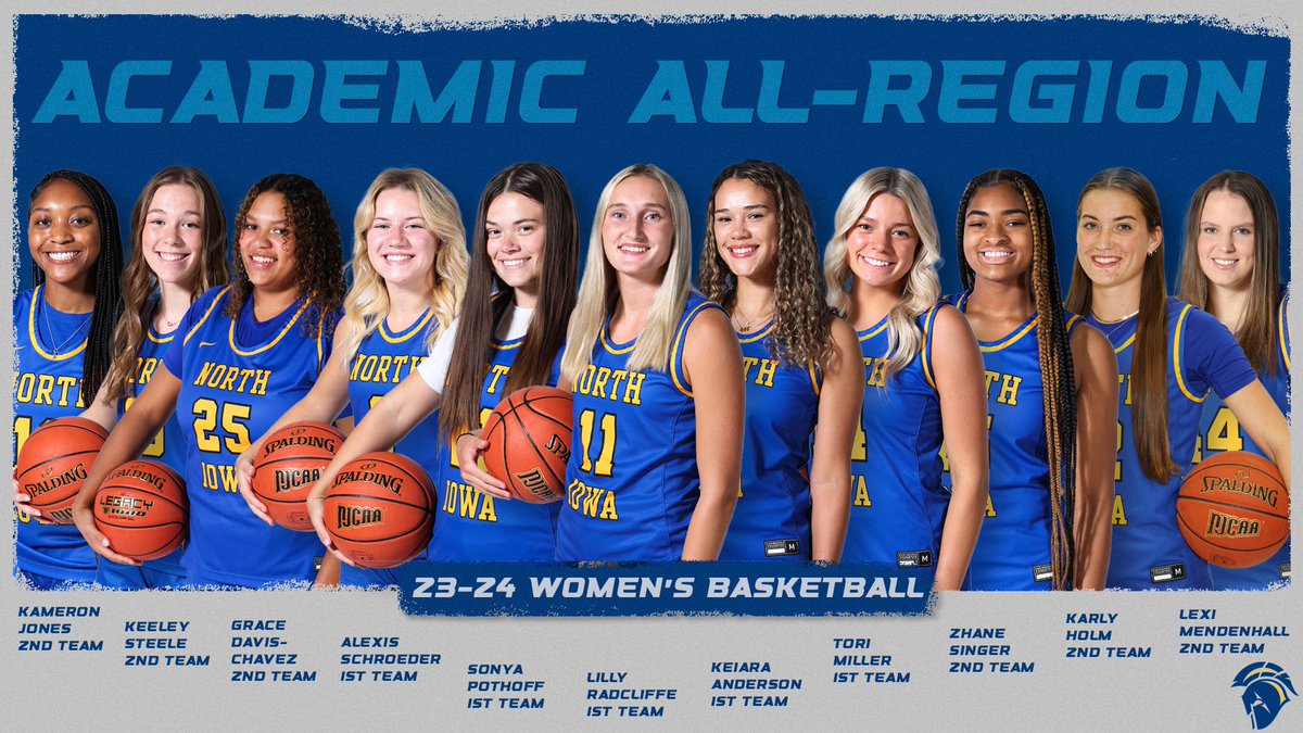 📣 Congratulations to our NIACC Women’s Basketball Academic All Region players for Spring Semester!! 🎉📚⭐️
#Scholars
#GONIACC