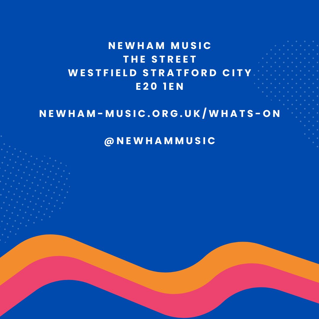 Excited to kick off our Newham Acoustic series on June 17th ! On Day 1, enjoy violinist/pianist Benet McLean &amp; the saxophone/handpan duo Boubakiki. More info at newham-music.org.uk #NewhamMusic #NewhamAcoustic #LiveMusic