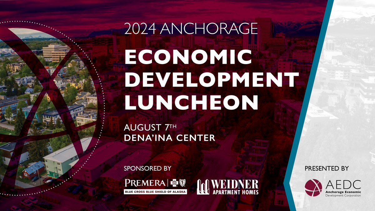 🎉 Tickets are now available for the 2024 Anchorage Economic Development Luncheon! 🎉 Join us this August for insightful discussions and networking opportunities.  🎟 Reserve your tickets and pick your seat today! 🎫 loom.ly/eKhMuCc