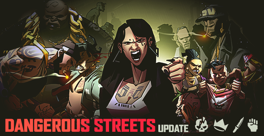 UNDERDOGSgame's tweet photo. new update, bitches:
DANGEROUS STREETS!
💀👑🔪✊

got u some new stories, items, and characters u dont wanna rub wrong

you still here?
go look for trouble!

see more:
https://t.co/5vktfsTEaw