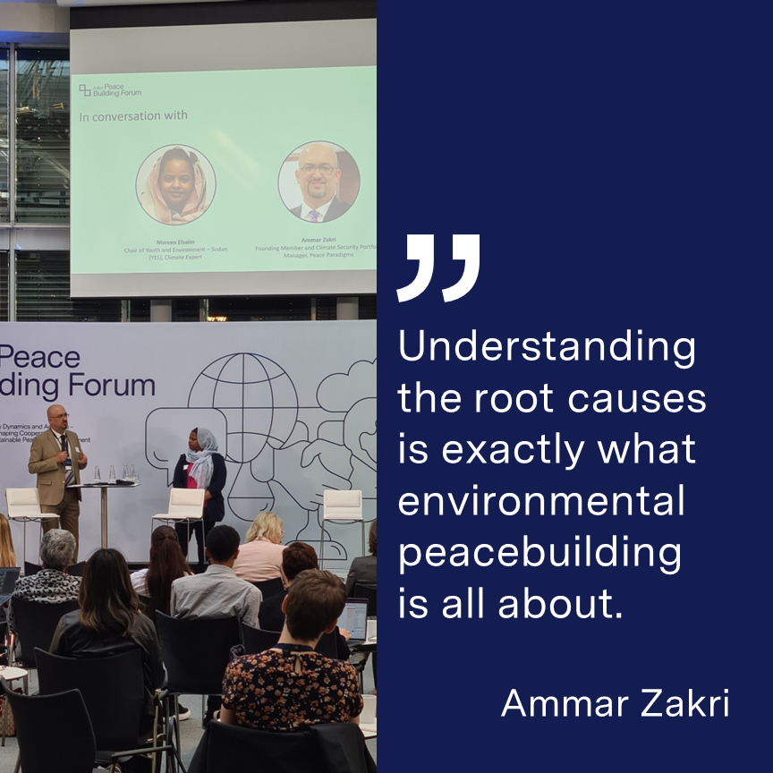 FriEnt_news's tweet photo. 🌏🇺🇳 Just in time for the #UN #ClimateChange Conference in #Bonn #UNFCCC – where #FriEnt will be too –, the #FriEntPBF2024 featured valuable #input on #ClimateJustice from @NisreenElsaim and Ammar Zakri! 👉 https://t.co/uYJho5PPGv
Zakri @peaceparadigms on #peacebuilding in #Iraq: https://t.co/VdNwCpAzFU