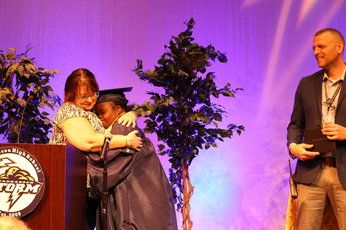 Chanhassen High School celebrated its third VIP Graduation on June 5 in the Black Box Theatre. The ceremony included music from seniors from the Music Department. Thank you to our amazing Specialized Services teachers and staff for this wonderful celebration!