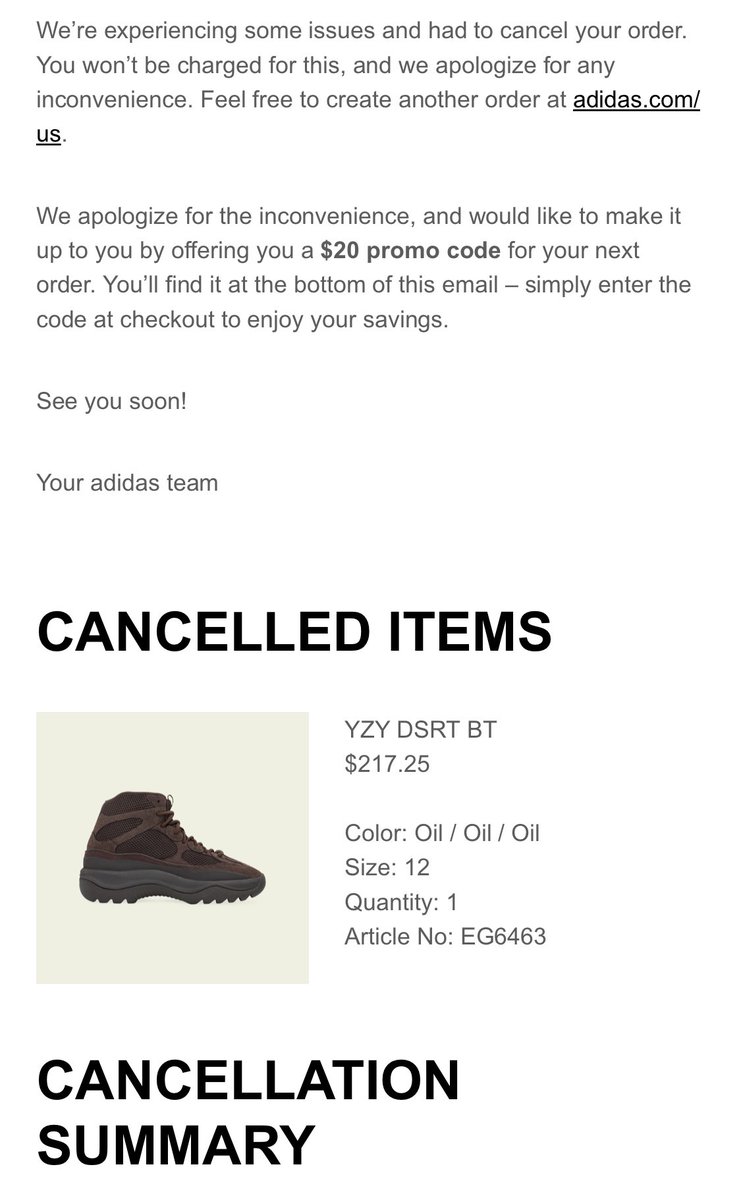 RamblinWorker's tweet photo. @snkr_twitr That’s about as funny as my orders getting cancelled https://t.co/z6XrhKrcnm
