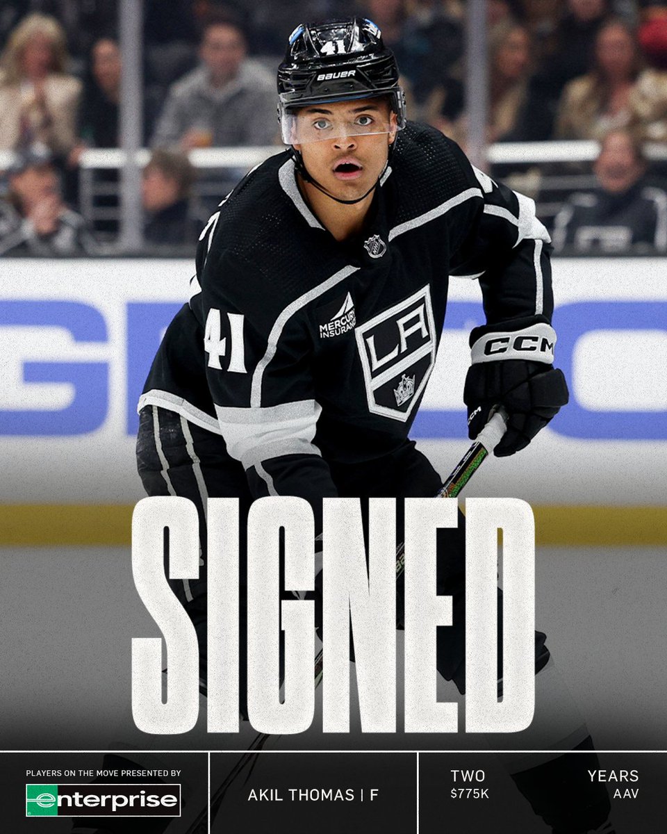 Real DEAL Akil ✍️

We have signed forward Akil Thomas to a two-year contract!

Read More 📲 bit.ly/4eb9jHG

<a href="/Enterprise/">Enterprise</a> | #GoKingsGo