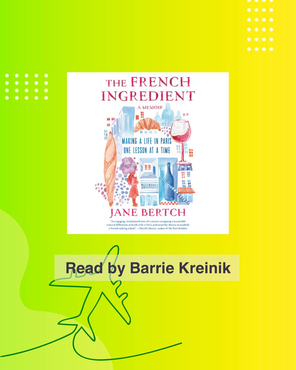 PRHAudio's tweet image. Travel the world with these #BooksThatPlay 🛫

@lacuisineparis @ruthreichl @jopiazza