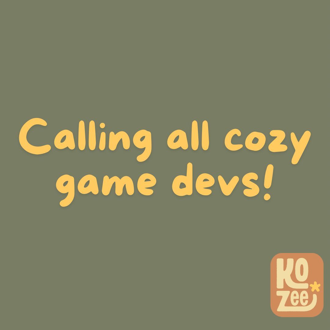 BetterPlay_Inc's tweet photo. 🗣️calling all Cozy Game Devs! 

Do you have a cozy game you absolutely love? Maybe you know of a cozy game dev? If you have a cozy game you’d like to see on our KOZEE platform, let us know! 

Feel free to tag some devs or studios you’d like to see on KOZEE 👀 https://t.co/kxgxWXpAXn