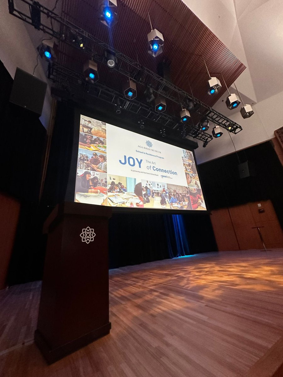 peelLDSP's tweet photo. Celebrating Joy: The Art of Connection School in Residence program @AgaKhanMuseum @PeelSchools https://t.co/J38YHmGMDQ