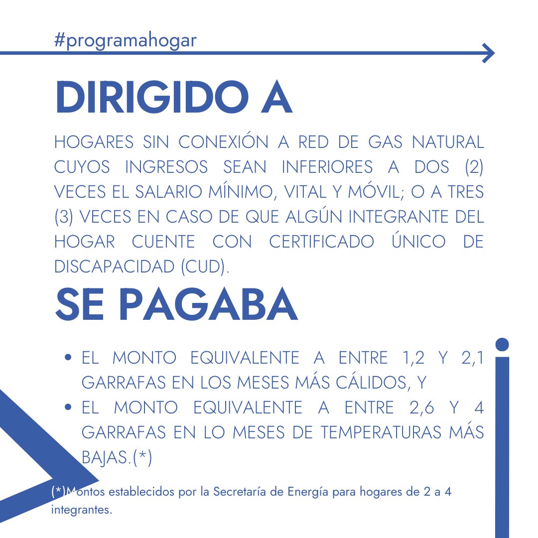 institutocimamz's tweet photo. Llegaron los días fríos y quienes no se están preocupando por los fuertes aumentos que han recibido en las boletas de gas, pero sí se han visto afectados por los precios de las garrafas, se preguntan ¿QUÉ PASÓ CON EL PROGRAMA HO.GAR.?
(sigue) https://t.co/j0PnhkMKyG