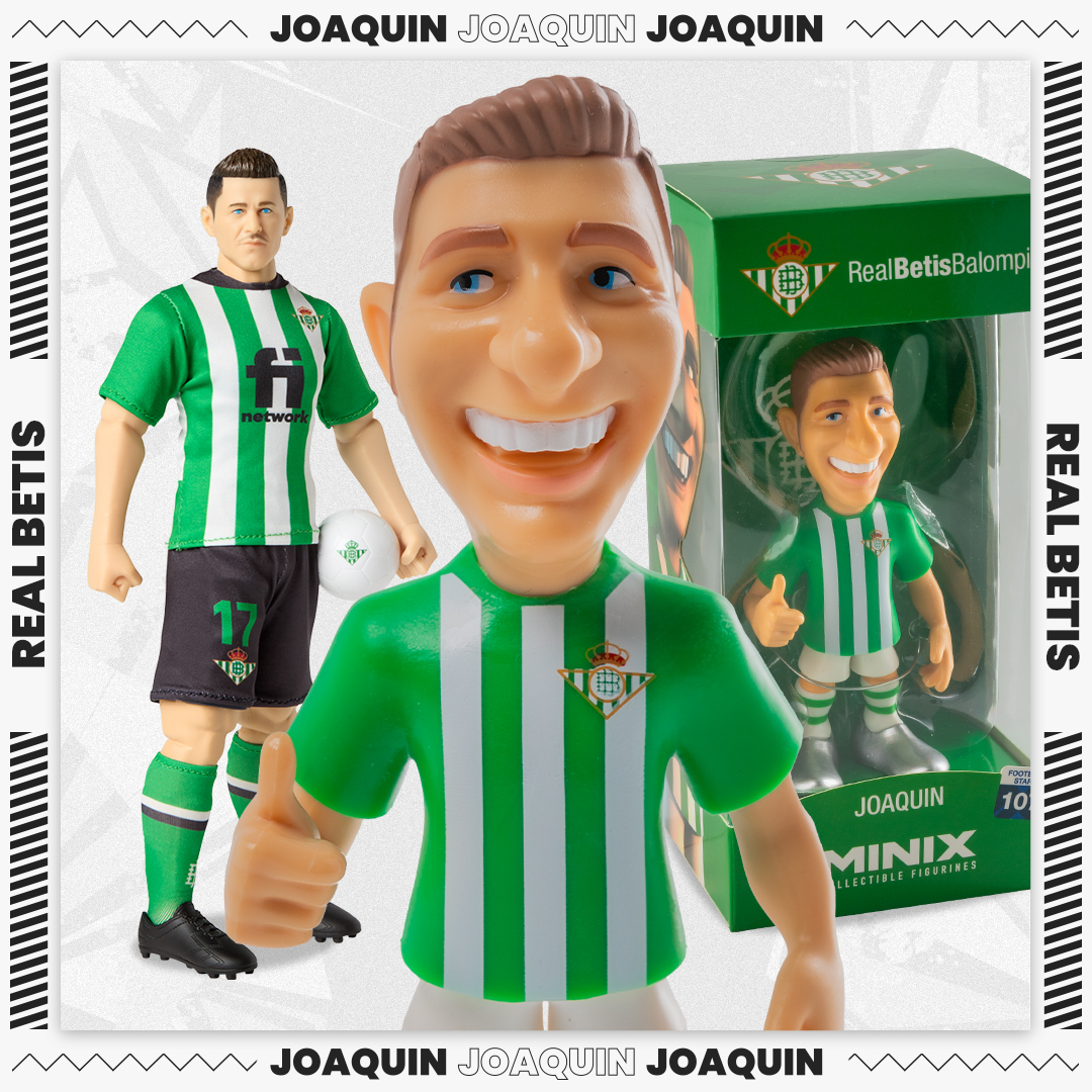 💚🤍 Una leyenda eterna para el Real Betis
y el fútbol español 🤩 Hazte con el Minix y el Socker
de Joaquin.

👉 Disponible en Banbotoys.com

#Banbotoys #MINIX #Betis #RealBetis #Joaquin
#LaLiga #LALIGAEASPORTS